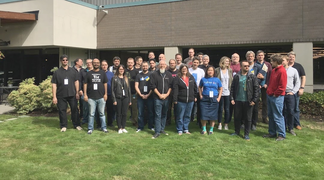 Équipe des développeurs de Python en 2018